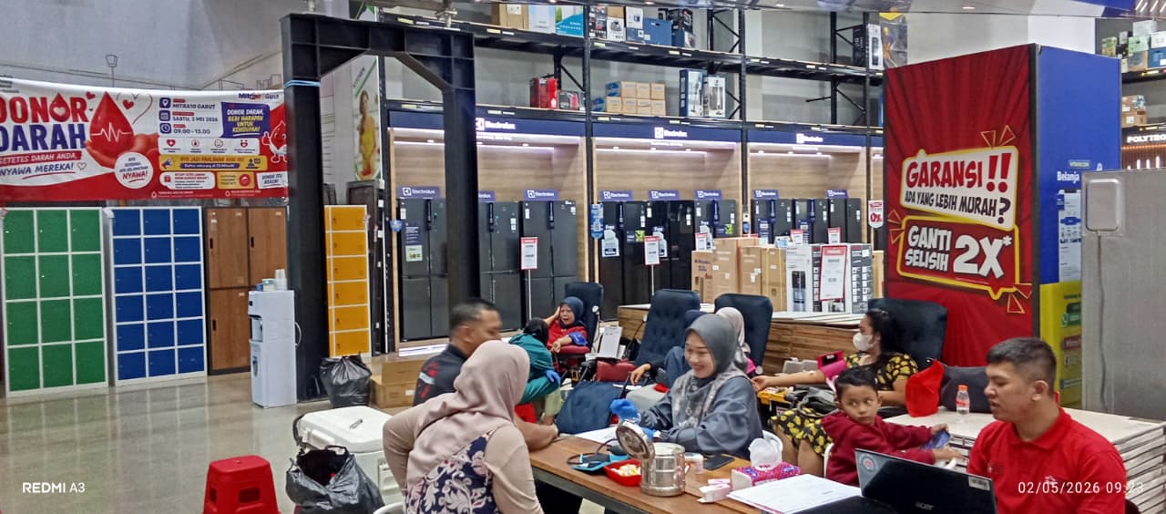 Mitra 10 garut Giat donor darah