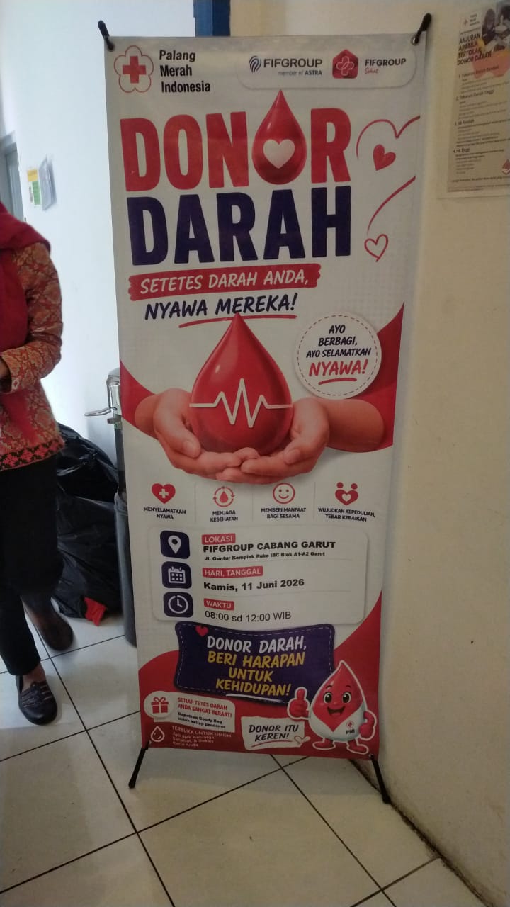 FIFGROUP Berikan Donasi Paket Apresiasi bagi Pendonor pada Hari Donor Darah Sedunia 2026